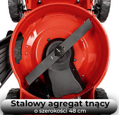 Agregat o szerokości 48 cm